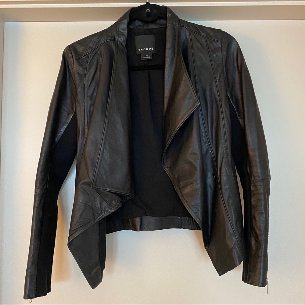 Trouve Leather Jacket